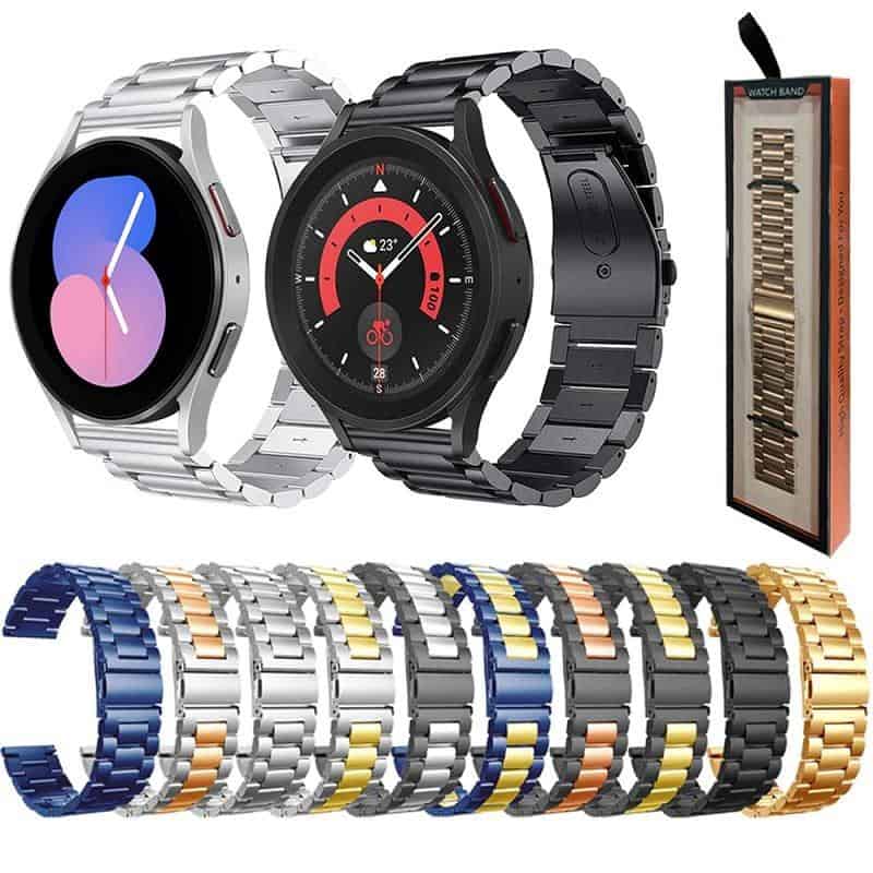 Samsung Galaxy Watch 7 FE 6 5 4 3 Pro Active 2 Gear S2 Stainless Steel Replacement Strap Band Bracelet Women Men Samsung Galaxy Watch 7 FE 6 5 4 3 Pro Active 2 Gear S2 Stainless Steel Replacement Strap Band Bracelet Women Men